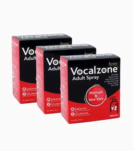 Vocalzone Adult (Yetişkin) Sprey 20ml 3'lü