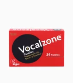 Vocalzone Pastil 24 - Boğaz ağrısı, ses kısıklığı ve yorgun ses tellerine karşı doğal içerikli pastiller. Ses sağlığını korur ve boğazı rahatlatır.