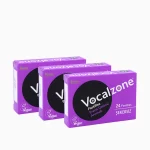 Vocalzone Frenk Üzümlü (Şekersiz) Pastil 24 3'lü